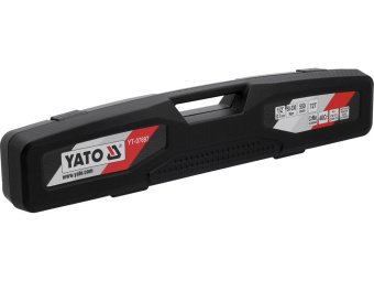 Ключ динамометричний з налаштувальним вічком YATO : квадрат 1/2", F= 50- 330 Нм, L= 550 мм [6]