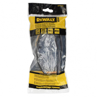 Окуляри DeWALT Crosscut™, тоновані сірі, полікарбонатні, з гумовими дужками та носотримачами