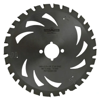Диск пильный по дереву 190х2.0х1.4х30 мм, Z=30, зуб S-WZ (Super-ATB) PROFITOOL