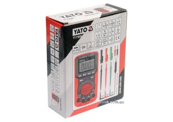 YATO Мультиметр для вимірювання електричних параметрів YATO  | YT-73086