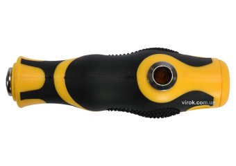 Викрутка-тримач VOREL двостороння, PH2 х SL6 мм, CrV, L= 115 мм [6/120]