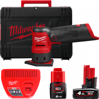 MILWAUKEE Шлифмашина вибрационная аккумуляторная M12 FDSS-422X | 4933479681