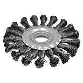 Щітка крацовка закручена, 180х22,2мм Spitce | 18-155