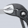KNIPEX Cobra высокотехнологичные сантехнические клещи 250 мм, многокомпонентные ручки 87 02 250