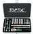 Набор инструмента дюймового TOPTUL 1/4" 18ед. 3/16"-9/16" (длинные головки) GCAD1813