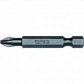 YATO Насадка викруткова YATO : "Philips" PH2 x 50 мм. HEX 1/4", AISI S2, пак 50 (Шт/ Уп.)  | YT-7848