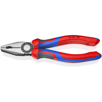 KNIPEX Плоскогубцы комбинированные 180 мм 03 02 180 | 03 02 180