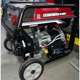 Генератор бензиновий Vulkan SC8000TE (7 кВт) (34008)