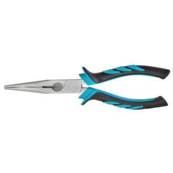 Тонкогубці вигнуті Cr-V, нікель, 180мм Berg | 44-106