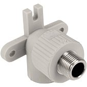 Фітинг настінне коліно з зовнішньою різьбою PP-RCT 20х1/2 Fonte | 78-752