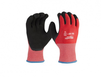 MILWAUKEE Перчатки защитные Winter Cut level (Винтер Кат Левел) 2/B, 7/S (12 пар) | 4932480606