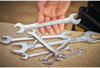 Ключ гайковий ріжковий STANLEY,  8x9мм | FMMT13065-0