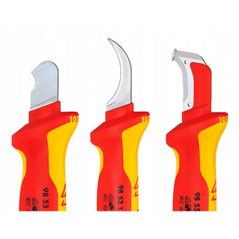 KNIPEX Нож для удаления изоляции 180 мм. 98 53 13