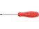 Викрутка з плоским шліцом YATO: SL6 мм, робоча l= 100 мм [12/180]