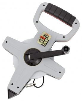 TAJIMA Рулетка инжинерная ENGINEER TEN металлическая лента, пластиковый открытый корпус, 30 м