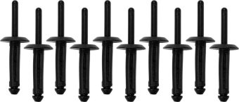 YATO Заклепки пластикові YATO, 5.0x17.2 мм, 10 шт.Nylon  | YT-35982