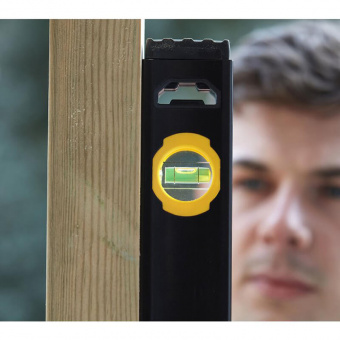 STANLEY Уровень "FatMax WATERFIT CLASSIC PRO", алюминиевый каркас, L = 1500 мм, 3 капсулы.