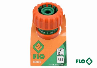 FLO Муфта швидкоз'ємна для водяного шланга 3/4"  | 89002