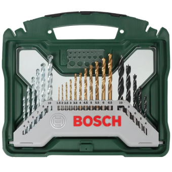 Набір свердел і біт Bosch X-Line-Titanium (50 предметів) (2607019327)