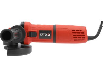 Шліфмашина кутова від мережі 230 В YATO: P=720 Вт, диск Ø=125 мм, регулятор обертів 3000- 11000 [10]