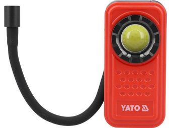 Ліхтар діодний з гнучкою лампою 3 в 1 акумул. YATO Li-Po 3.7 В, 800 мАГод, 600 Lm, 4 режими [24]