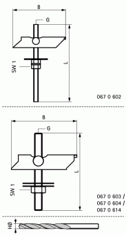 Walraven BIS Складной дюбель М10х100 мм