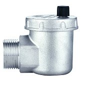 Повітровідвідник автоматичний латунний кутовий 1/2 зовнішня різьба Double-lin | 78-130