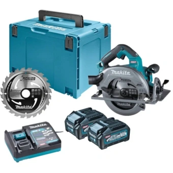 Акумуляторна дискова пила Makita HS003GM201 (36 В, 2х4 А*год, 185 мм)