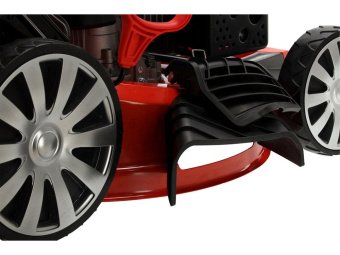 Газонокосарка бензинова YATO з приводом: 3,5кВт, ширина різання: Ø= 51 см, травозбірник- 62л