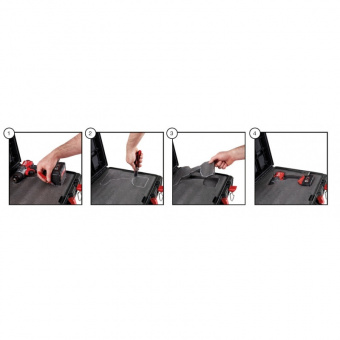 MILWAUKEE Пінне вкладення для ящика на колесах MILWAUKKEE PACKOUT | 4932471927