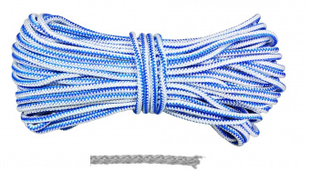 Шнур поліпропіленовий вязаний, d=5мм, 30м Україна | 69-621