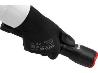 Ліхтар ручний LED-діодний акумул. YATO змін 9XAA 7,4В, 50Вт 2,6 АГод, [6/12]