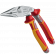 NWS  Плоскогубці комбіновані "Ergo Multi" з ізольов. ручками VDE до 1000 В: вигнуті 45°, L= 200 мм |