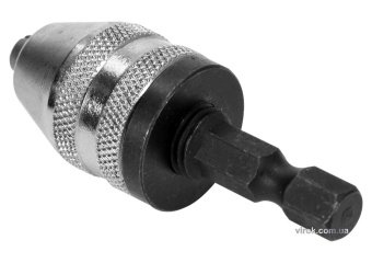 YATO Патрон для дриля YATO : HEX-1/4", Ø=0.5-3 мм, L= 50 мм, металевий  | YT-04644
