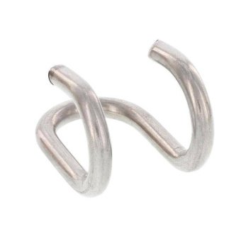 Нержавеющий двойной крюк 16 мм, 90° | 815201