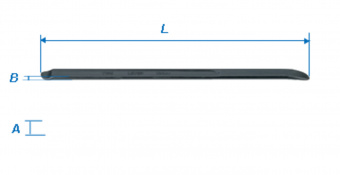 KING TONY Монтировка шиномонтажная L=280мм | 9BK41-28