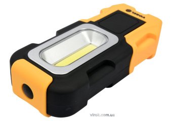 VOREL Ліхтар діодний, на обертовій підставці ; живлення від 3х ААА батарейок 1,5В; 47х32х25 мм  | 82
