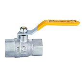 Кран латунний шаровий газовий 1/2 різьба В/В ручка Double-lin | 78-140