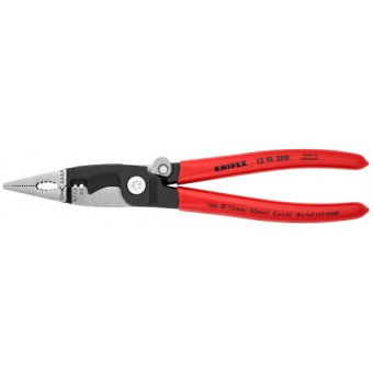 KNIPEX Електромонтажные клещи фосфатированные, черного цвета 200 мм 13 91 200 | 13 91 200