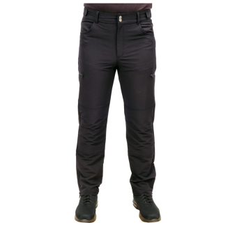 YATO Штани робочі для літнього сезону, чорні YATO, розмір 3XL; 7 кишень, 94%- поліестер, 6%-еластан 