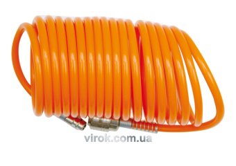 VOREL Шланг пневматичний Ø= 6х8 мм, l= 10 м з швидкознімним з'єднанням  | 81491