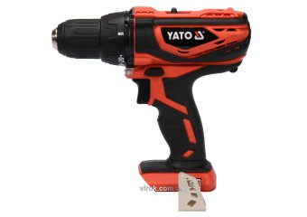 YATO Шуруповерт-дриль акумуляторний YATO : 18V, Li-Ion, KM- 40 Нм, патрон Ø≤13 мм (БЕЗ АКУМУЛЯТОРА) 