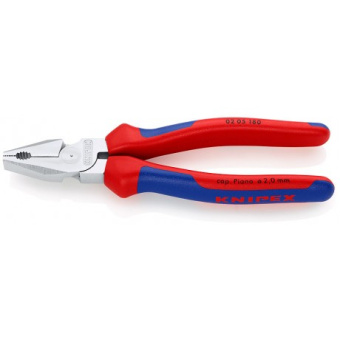 KNIPEX Плоскогубці комбіновані особливої потужност 180 ммі 02 05 180 | 02 05 180