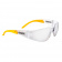 Окуляри DeWALT Protector™, прозорі, полікарбонатні, з  м'якими гумовими накладками на дужках