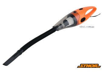 STHOR Порохотяг автомобільний : 12 В, 100 Вт, фільтр HEPA, кабель- 3 м + насадки, сумка  | 82952