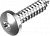Саморез нержавеющий с полукруглой головкой DIN 7981, шлиц TORX