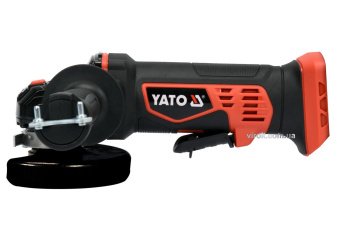 YATO Шліфмашина кутова акумуляторна YATO 18 В, для диска Ø=125 мм (БЕЗ АКУМУЛЯТОРА)  | YT-82827
