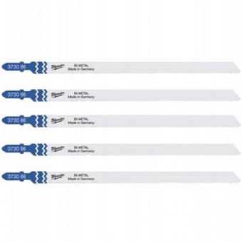 MILWAUKEE Полотна для лобзика T718AF Bi-Metal , 155мм/ крок зуба 1,0мм,  | 4932373086