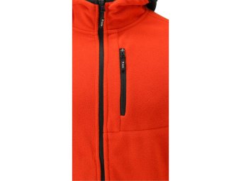 Худі флісовий з поліестеру YATO розмір XL, червоно-чорний, 5 кишень [20]