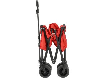 Візок присадибний розкладний на 4 колесах YATO з поворот дишлом,ємність- 82х 44х 28см, навант 100кг